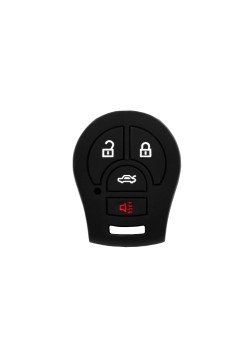 Husa pentru cheie Nissan Sentra, Rogue, Versa, March - Techsuit Car Key Case (1016.10) - Black