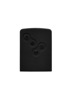 Husa pentru cheie Renault Laguna, Megane, Clio - Techsuit Car Key Case (1010.01) - Black