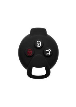 Husa pentru cheie Smart Fortwo/Forfour (450, 451, 452) City - Techsuit Car Key Case (1008.07) - Black