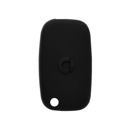 Husa pentru cheie Smart Forfour (2015, 2016, 2017) - Techsuit Car Key Case (1008.05) - Black