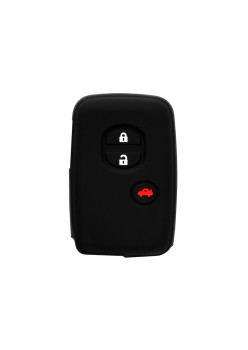 Husa pentru cheie Toyota iQ, Prius, Highlander, Yaris - Techsuit Car Key Case (1015.04) - Black