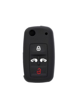 Husa pentru cheie VW Caravelle/Seat Alhambra - Techsuit Car Key Case (1001.09) - Black
