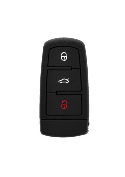 Husa pentru cheie VW Passat (B6, 3C) - Techsuit Car Key Case (1001.05) - Black
