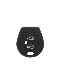 Husa pentru cheie VW Sharan, Bora, Golf - Techsuit Car Key Case (1001.08) - Black