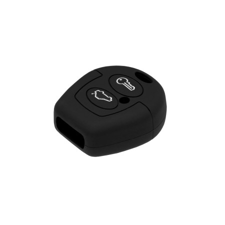 Husa pentru cheie VW Sharan, Bora, Golf - Techsuit Car Key Case (1001.08) - Black