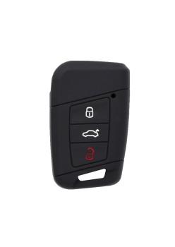 Husa pentru cheie VW Tiguan/Skoda Kodiaq - Techsuit Car Key Case (1001.12) - Black