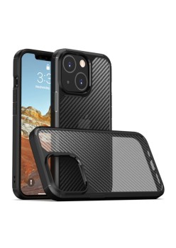 Husa pentru iPhone 13 mini - Techsuit Carbon Fuse - Black