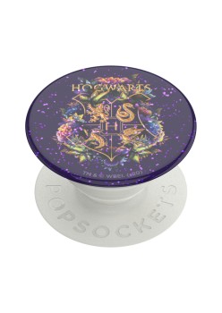 Suport pentru telefon - Popsockets PopGrip - Harry Potter Glitter Hogwarts Floral
