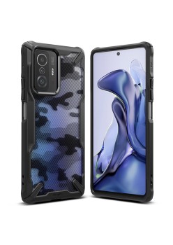 Husa pentru Xiaomi 11T / 11T Pro - Ringke Fusion X Design - Camo Black