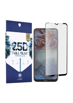 Folie pentru Nokia G10 / G20 - Lito 2.5D FullGlue Glass - Black