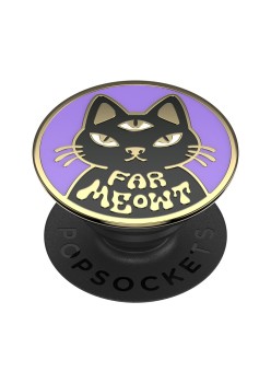 Suport pentru telefon - Popsockets PopGrip - Enamel Far Meowt