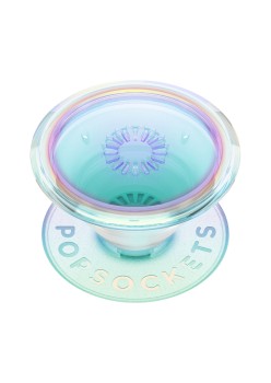 Suport pentru telefon - Popsockets PopGrip - Clear Iridescent
