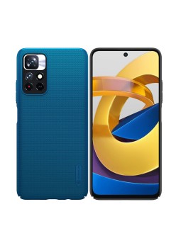 Husa pentru Xiaomi Poco M4 Pro 5G - Nillkin Super Frosted Shield - Blue