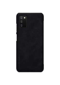 Husa pentru Samsung Galaxy A03s - Nillkin QIN Leather Case - Black