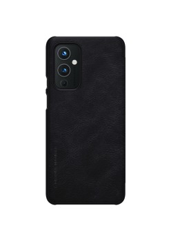 Husa pentru OnePlus 9 - Nillkin QIN Leather Case - Black
