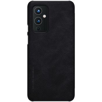 Husa pentru OnePlus 9 - Nillkin QIN Leather Case - Black