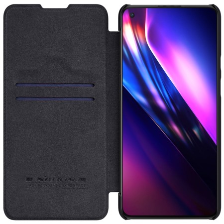 Husa pentru OnePlus 9 - Nillkin QIN Leather Case - Black