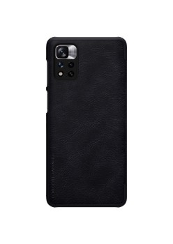 Husa pentru Xiaomi Redmi Note 11 Pro+ 5G - Nillkin QIN Leather Case - Black