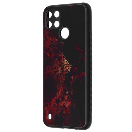 Husa pentru Realme C21Y / C25Y - Techsuit Glaze Series - Red Nebula