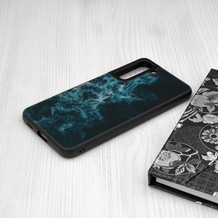 Husa pentru Samsung Galaxy S21 FE 5G - Techsuit Glaze Series - Blue Nebula