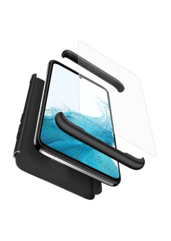Husa pentru Samsung Galaxy S22 + Folie - GKK 360 - Black