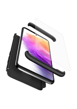 Husa pentru Samsung Galaxy A73 5G + Folie - GKK 360 - Black