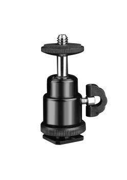 Adaptor Cold Shoe la 1/4 GoPro - Techsuit Action Camera (BH-2) - Black