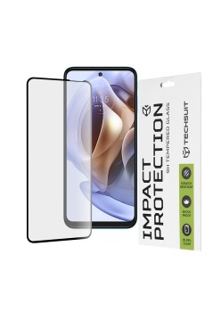 Folie pentru Motorola Moto G31 / Moto G41 / Moto G62 5G / Moto G71 5G - Techsuit 111D Full Cover / Full Glue Glass - Black