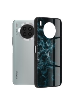 Husa pentru Huawei nova 8i - Techsuit Glaze Series - Blue Nebula