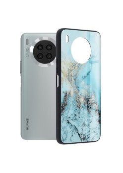 Husa pentru Huawei nova 8i - Techsuit Glaze Series - Blue Ocean