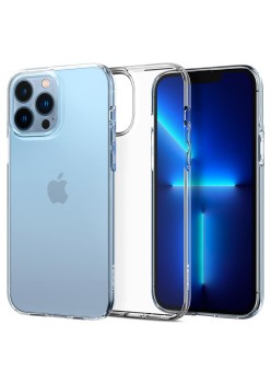 Husa pentru iPhone 13 Pro - Spigen Liquid Crystal - Clear