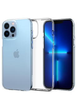 Husa pentru iPhone 13 Pro Max - Spigen Liquid Crystal - Clear