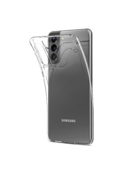 Husa pentru Samsung Galaxy S21 5G - Spigen Liquid Crystal - Clear