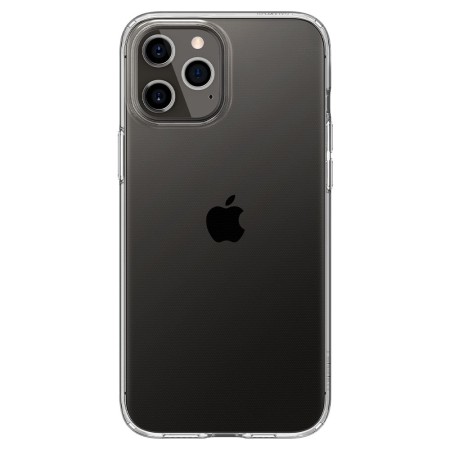 Husa pentru iPhone 12 Pro Max - Spigen Liquid Crystal - Clear