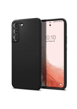 Husa pentru Samsung Galaxy S22 5G - Spigen Liquid Air - Matte Black
