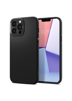 Husa pentru iPhone 13 Pro - Spigen Liquid Air - Matte Black