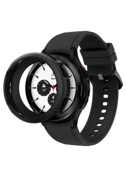 Husa pentru Samsung Galaxy Watch4 Classic (46mm) - Spigen Liquid Air - Matte Black