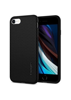 Husa pentru iPhone 7 / 8 / SE 2, SE 2020 / SE 3, SE 2022 - Spigen Liquid Air - Black