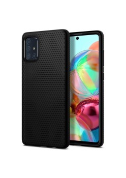 Husa pentru Samsung Galaxy A51 4G - Spigen Liquid Air - Matte Black