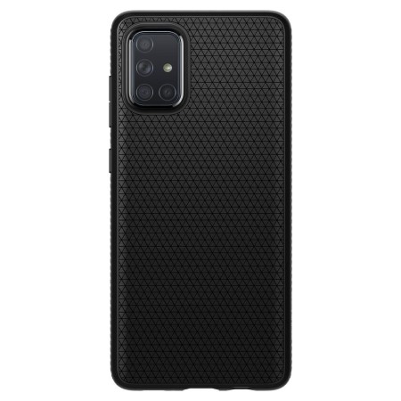 Husa pentru Samsung Galaxy A51 4G - Spigen Liquid Air - Matte Black