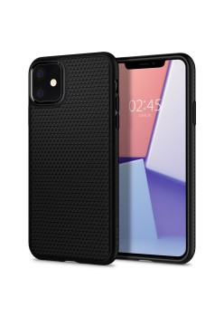 Husa pentru iPhone 11 - Spigen Liquid Air - Matte Black