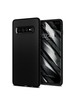 Husa pentru Samsung Galaxy S10 Plus - Spigen Liquid Air - Matte Black