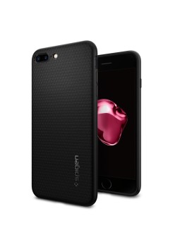 Husa pentru iPhone 7 Plus / 8 Plus - Spigen Liquid Air - Black