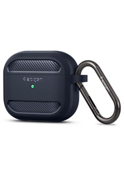 Husa pentru Apple AirPods 3 - Spigen Rugged Armor - Grey