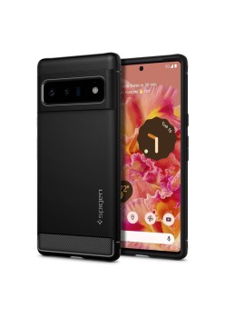 Husa pentru Google Pixel 6 Pro - Spigen Rugged Armor - Black