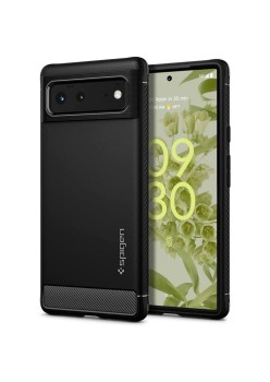 Husa pentru Google Pixel 6 - Spigen Rugged Armor - Black