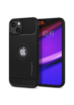 Husa pentru iPhone 13 - Spigen Rugged Armor - Black