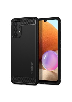 Husa pentru Samsung Galaxy A72 4G / A72 5G - Spigen Rugged Armor - Black