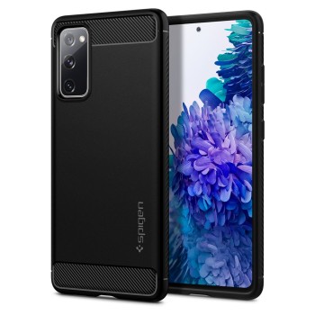 Husa pentru Samsung Galaxy S20 FE 4G / S20 FE 5G - Spigen Rugged Armor - Black
