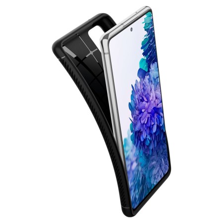 Husa pentru Samsung Galaxy S20 FE 4G / S20 FE 5G - Spigen Rugged Armor - Black